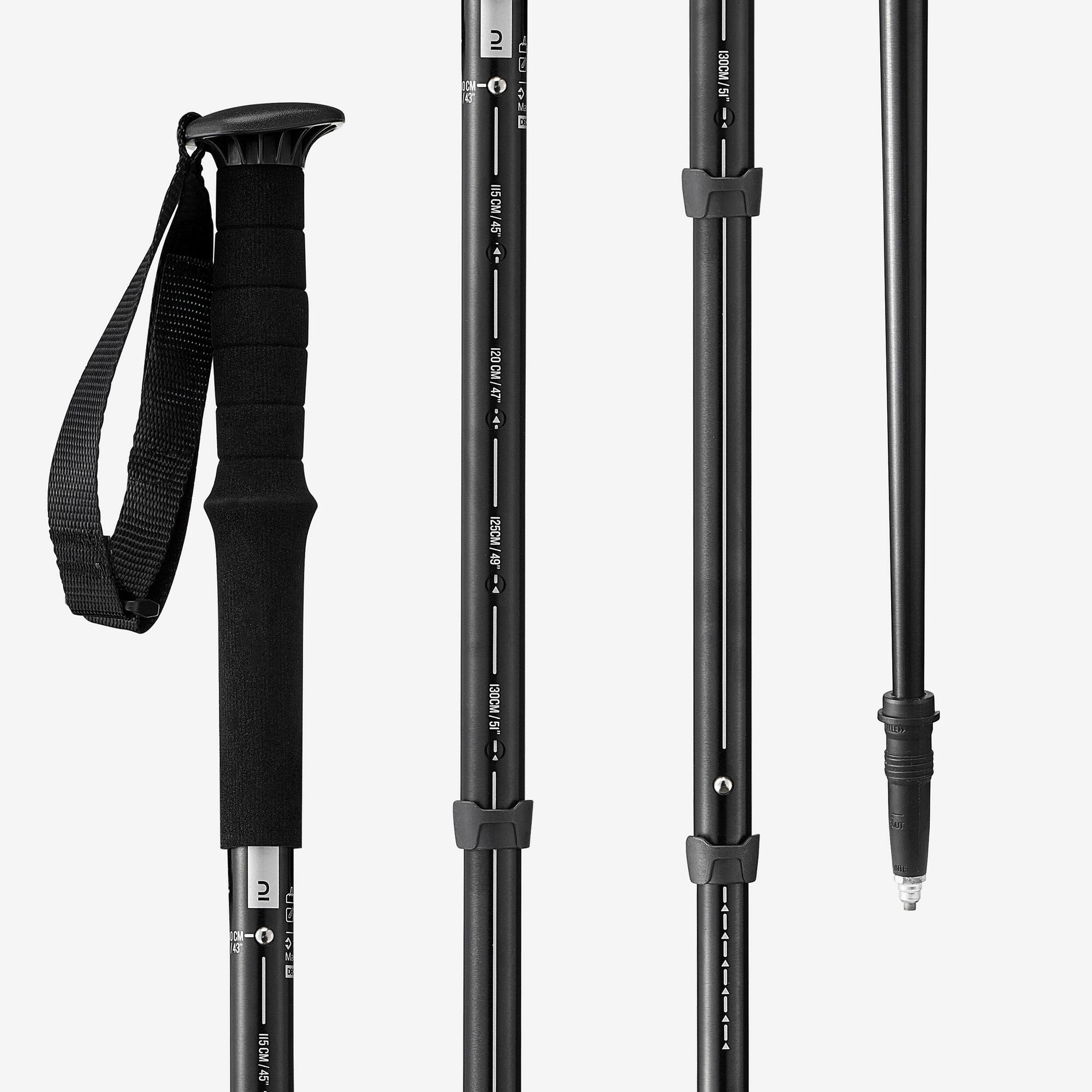 Forclaz MT100 Comfort Hiking Pole (Single Pole) - Image 3
