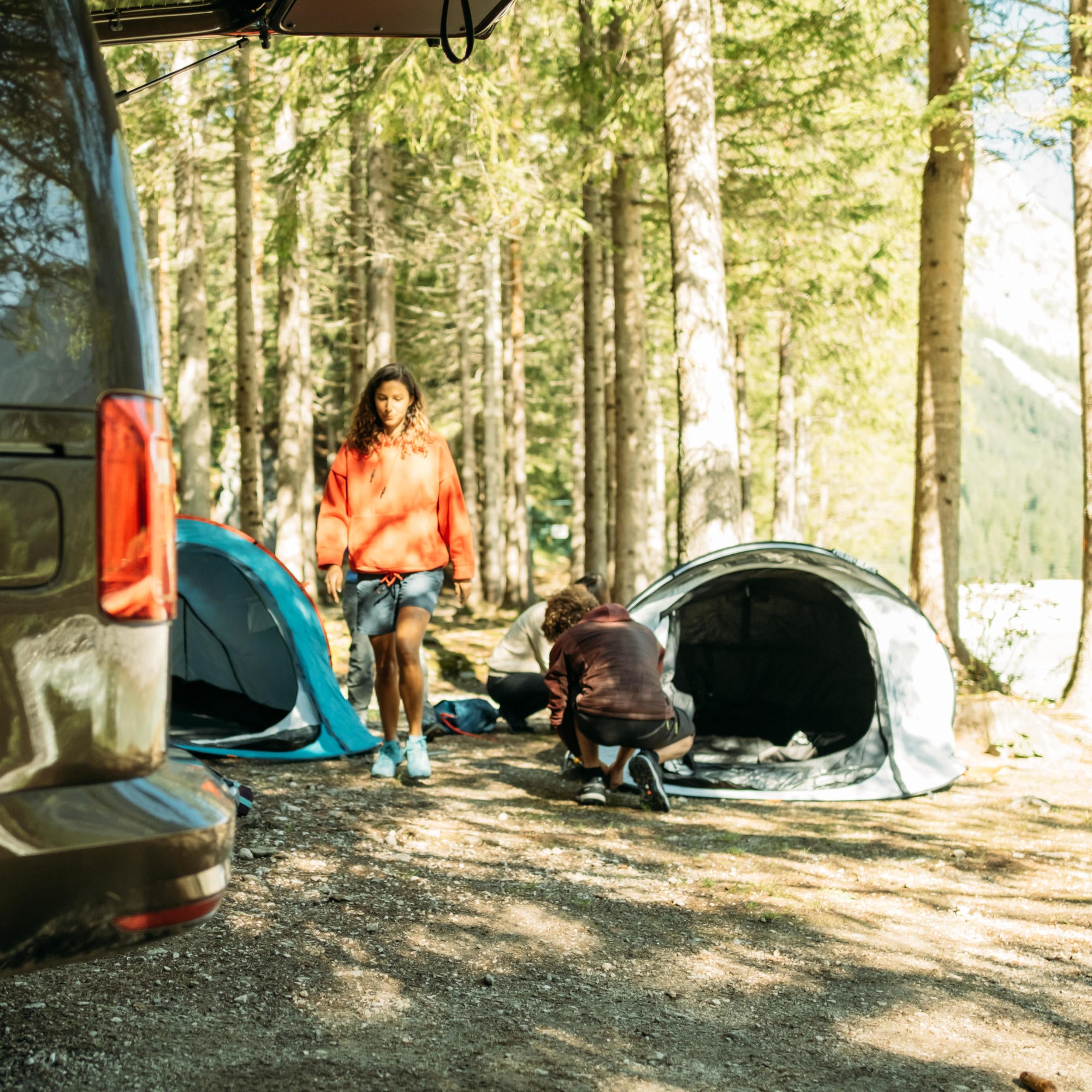 Quechua 2 Second Fresh & Black Waterproof Pop Up Camping Tent 2 Person - Image 14