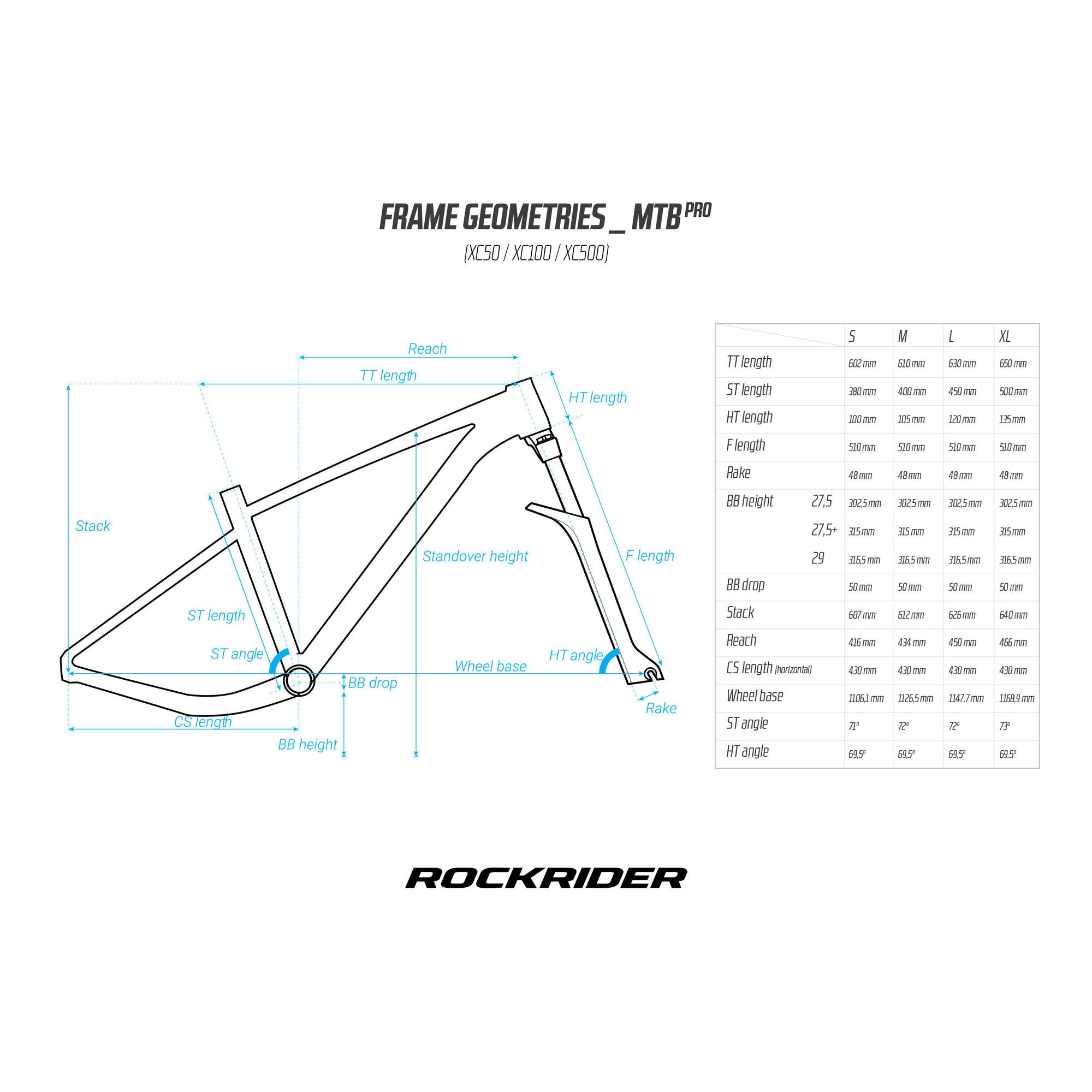Rockrider XC50 Mountain Bike 29'' - Image 14