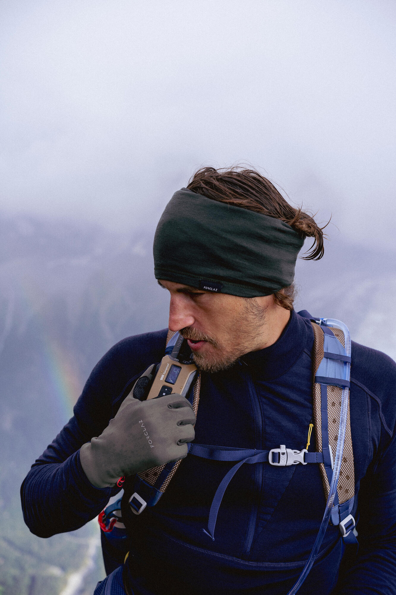 Simond Trek 500 Merino Wool Multi-Position Hiking Neck Gaiter - Image 9