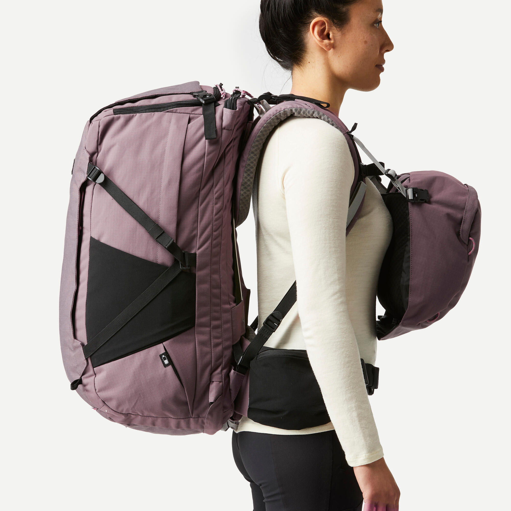Forclaz Women's Travel 900 60 + 6 L Backpacking Pack - Image 12