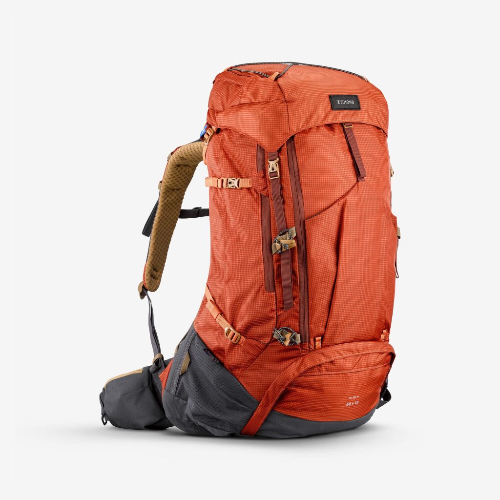 Simond Men's MT500 Air 60 + 10 L Backpacking Pack