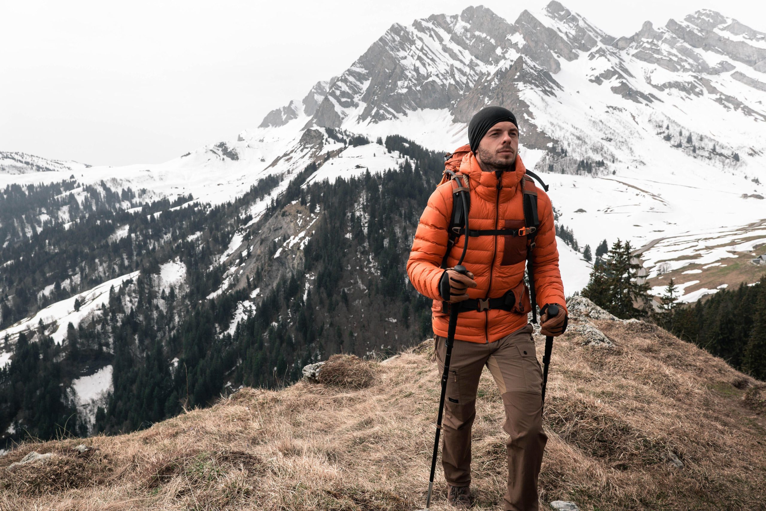 Forclaz Men's MT500 Hooded Down Puffer Jacket - Image 48