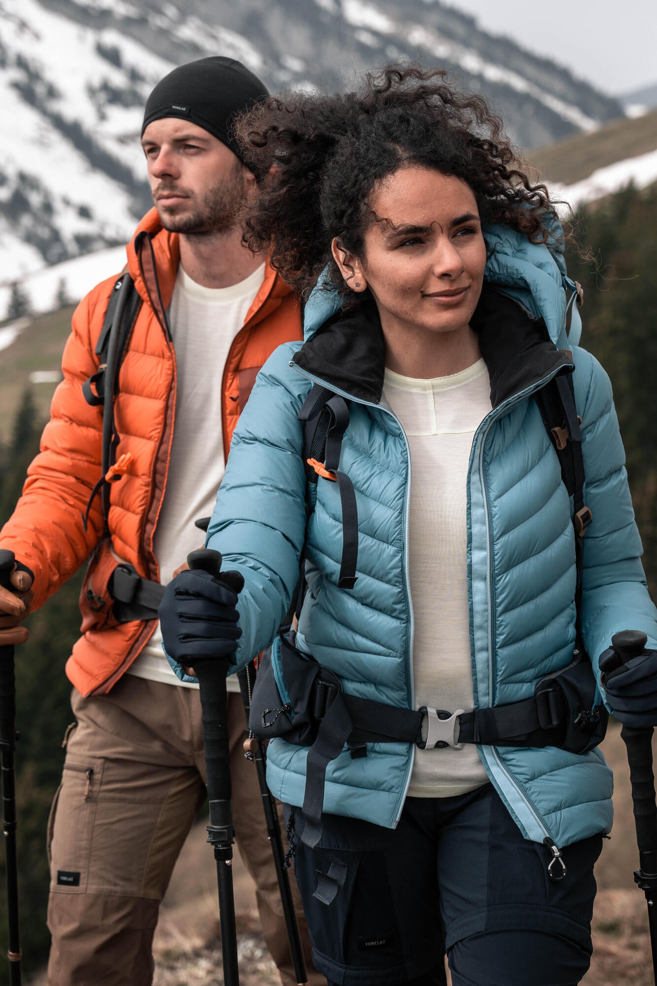 Forclaz Men's MT500 Hooded Down Puffer Jacket - Image 51