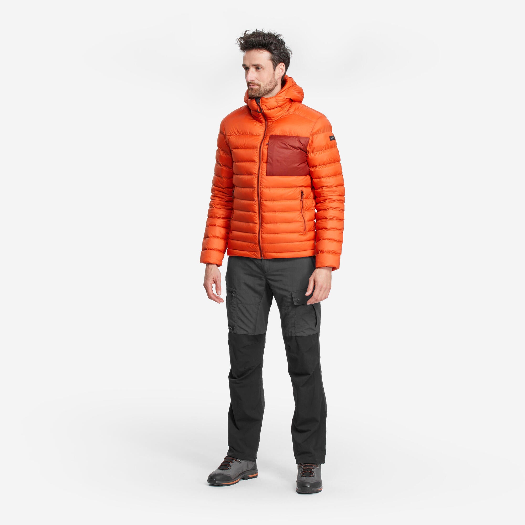 Forclaz Men's MT500 Hooded Down Puffer Jacket - Image 11