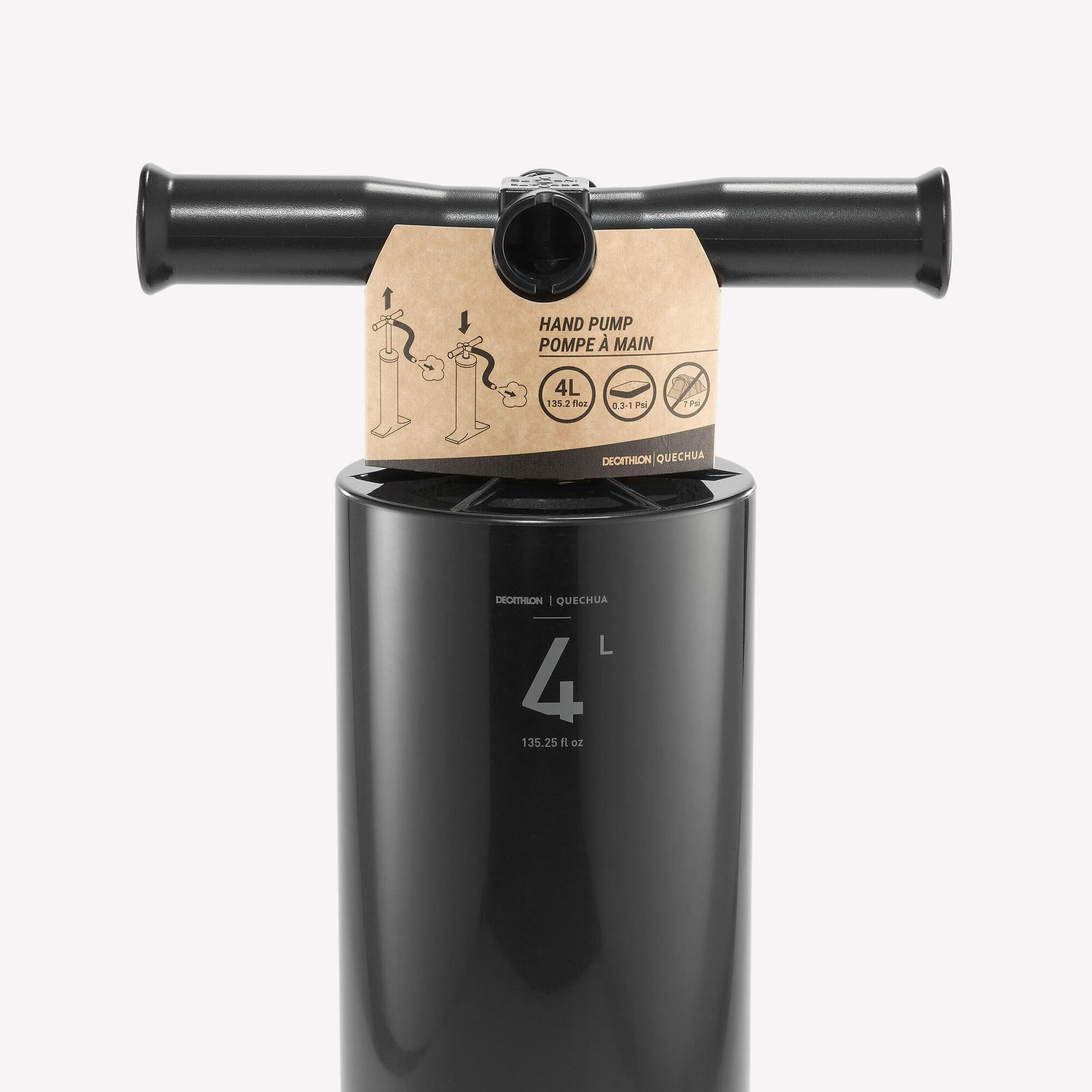 Quechua Mattress Double Action Hand Pump - Image 2