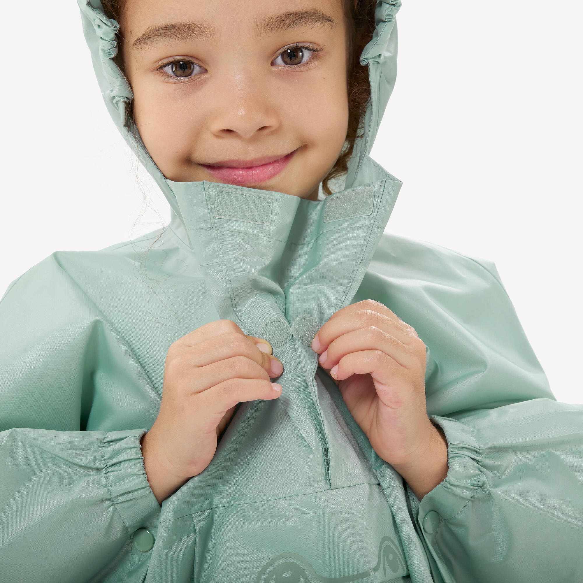 Quechua Kids' MH100 Rain Poncho ?C Ages 2?C6 - Image 5