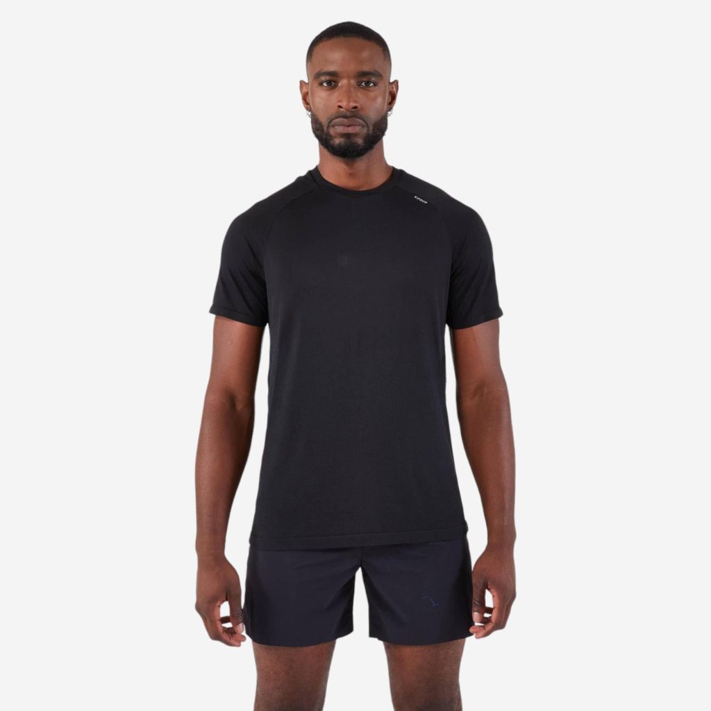 Kiprun Men's Run 500 Comfort Seamless Running T-shirt