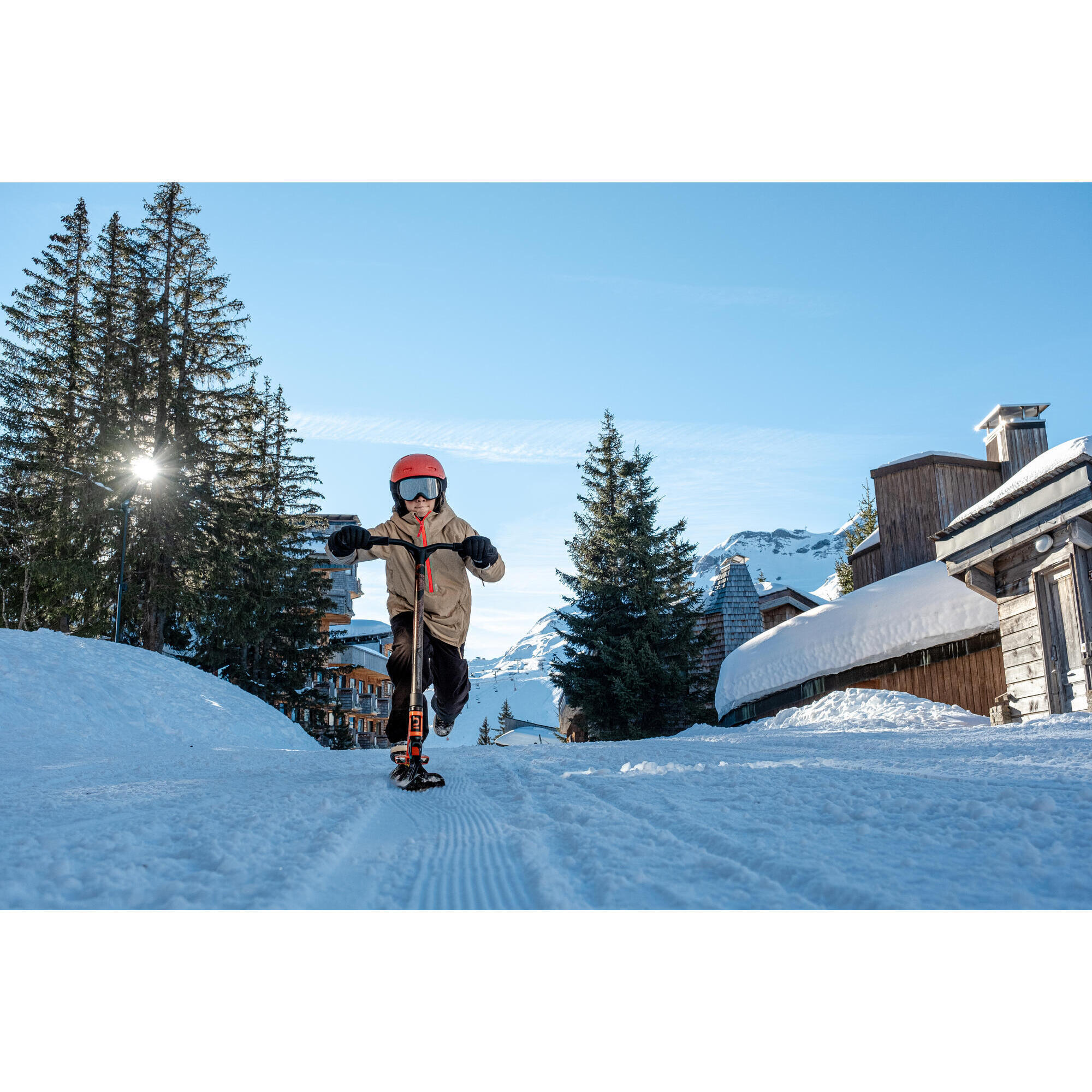 Wedze Adult 500 Waterproof Ski Gloves - Image 7