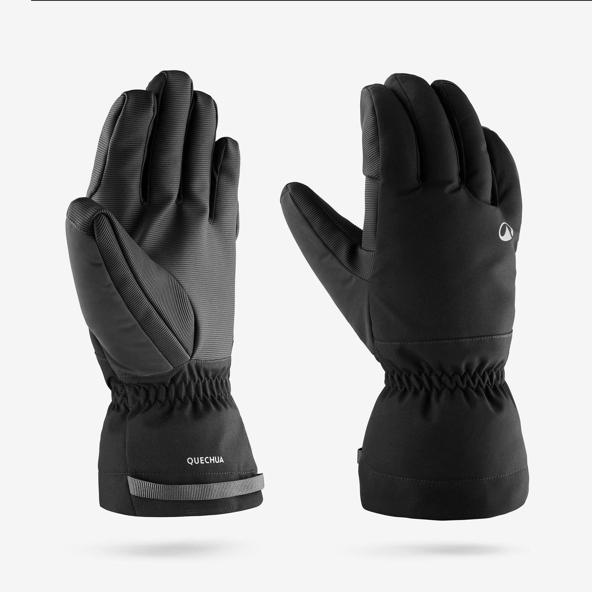 Wedze Adult 500 Waterproof Ski Gloves - Image 2