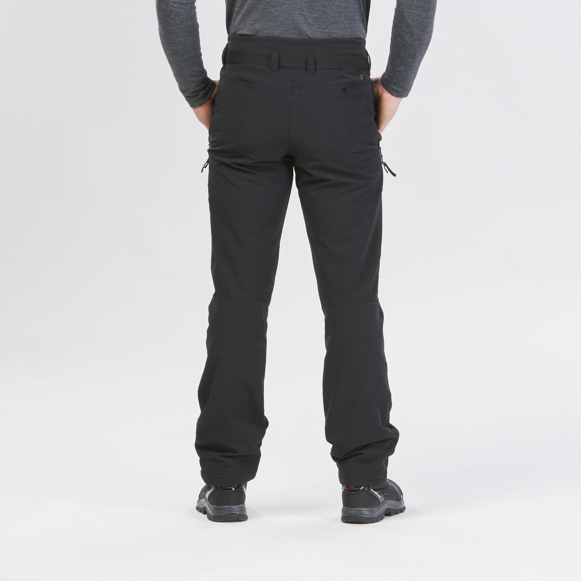 Quechua Men's NH500 Water-Repellent Snow Hiking Pants - Image 3