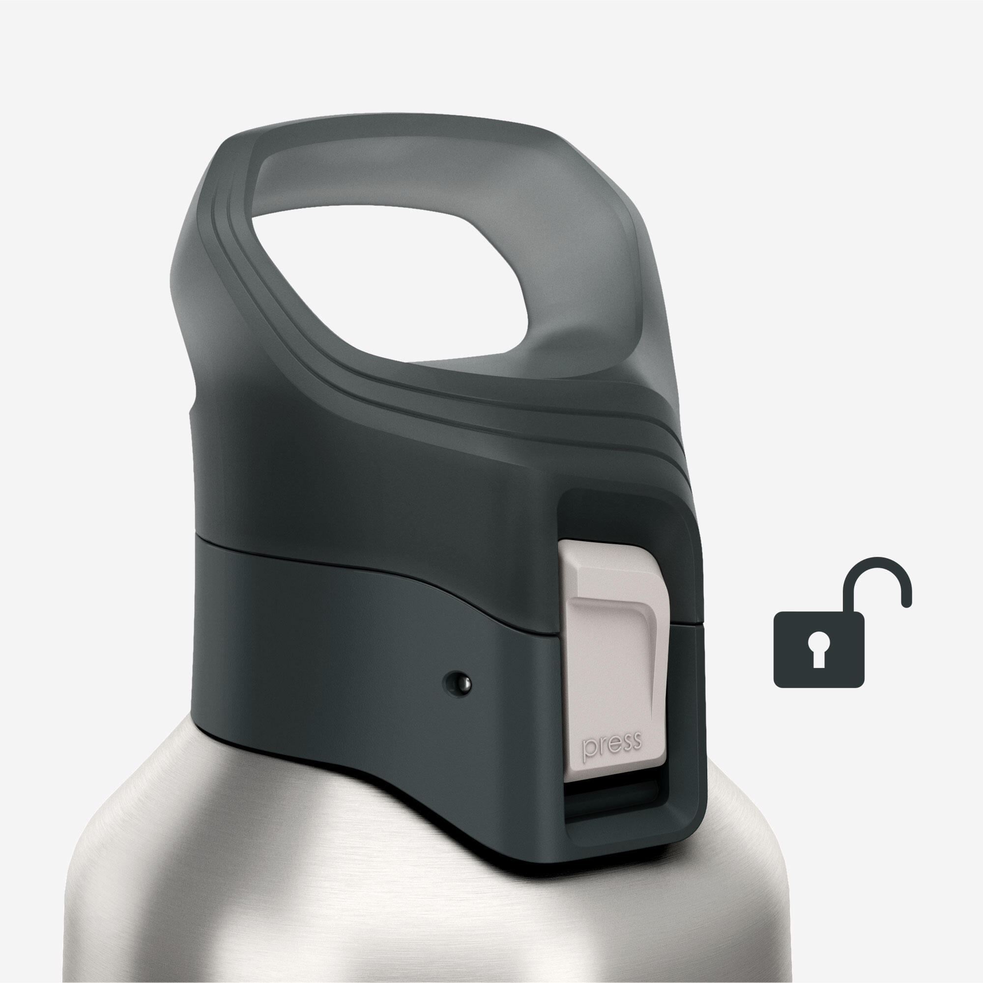 Quechua MH900 Double-Wall Insulated 1 L Water Bottle - Image 6