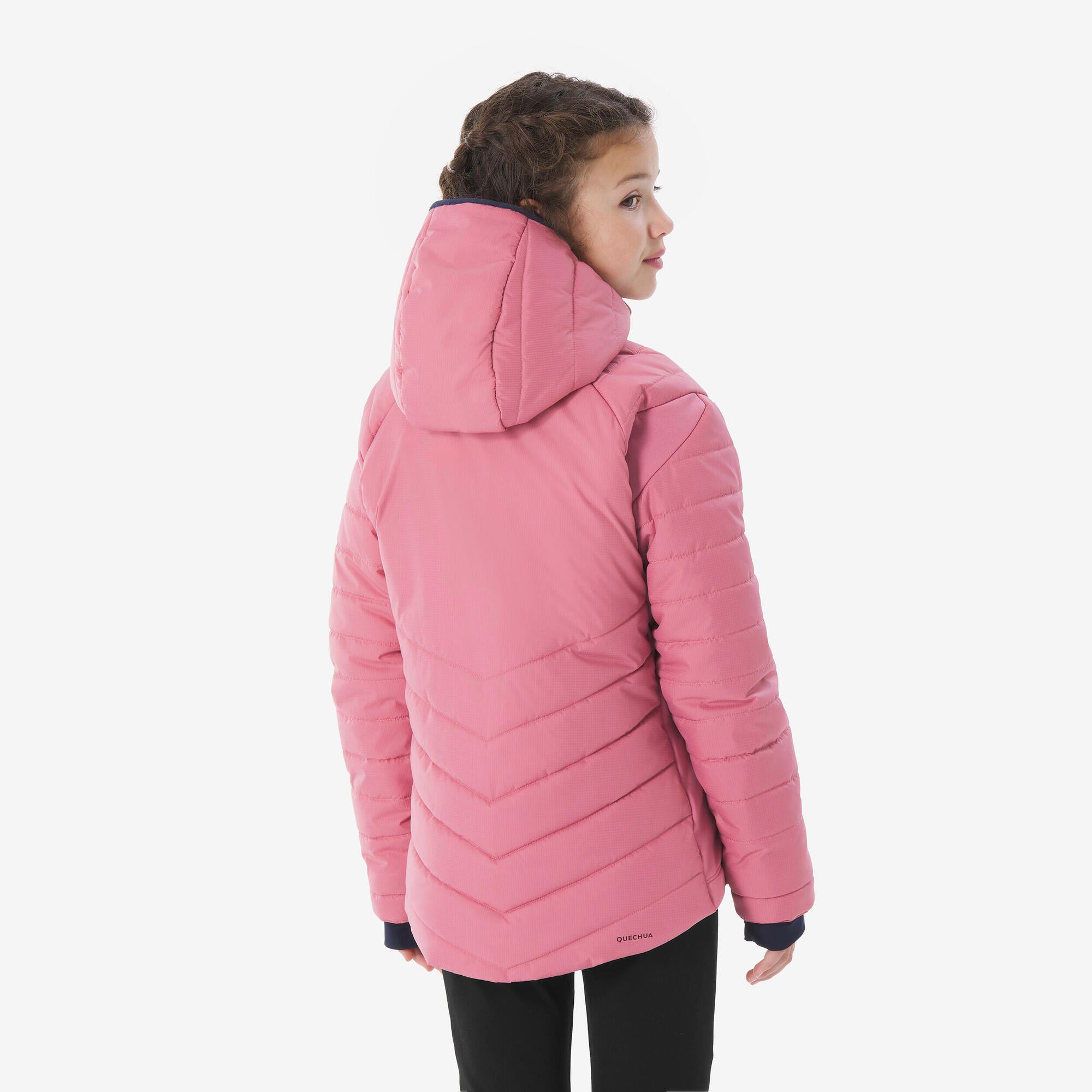 Quechua Kids' MH500 Hybrid Hiking Puffer Jacket - Image 4