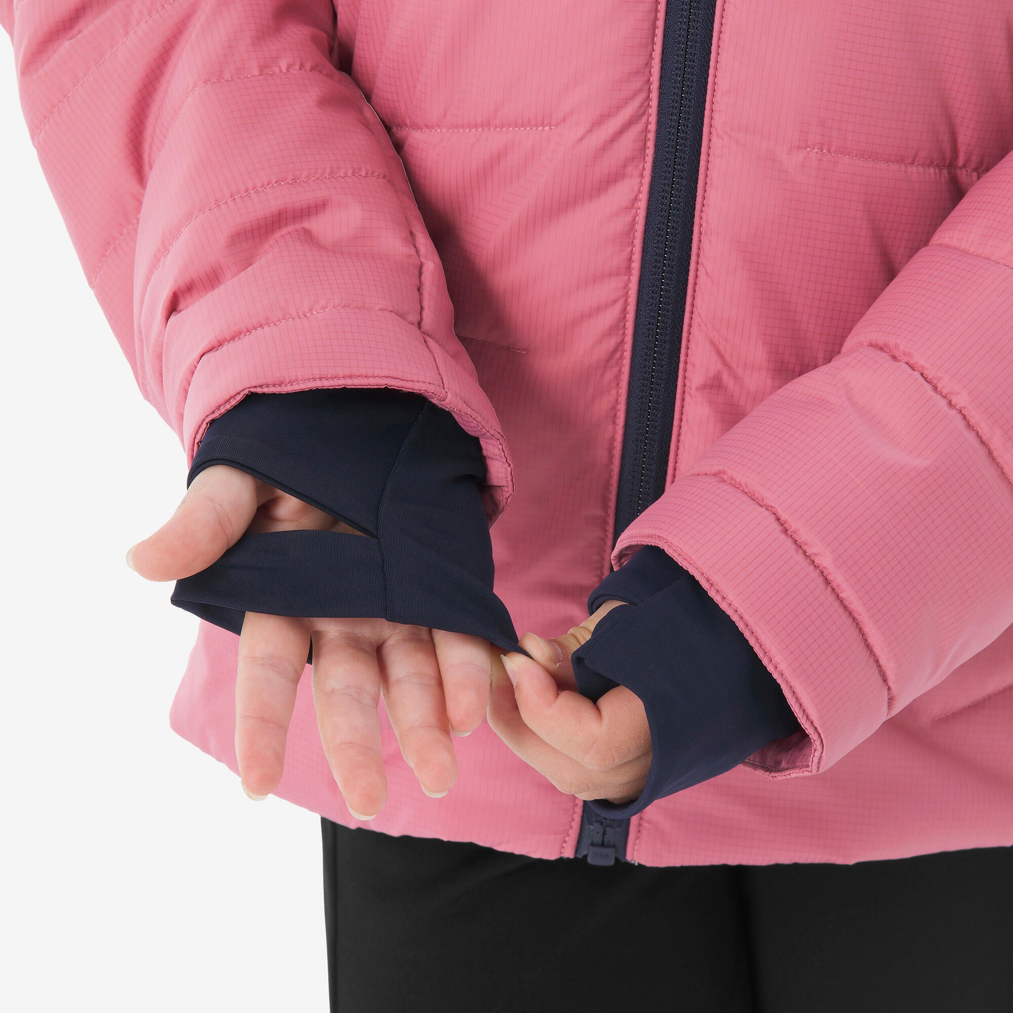 Quechua Kids' MH500 Hybrid Hiking Puffer Jacket - Image 6