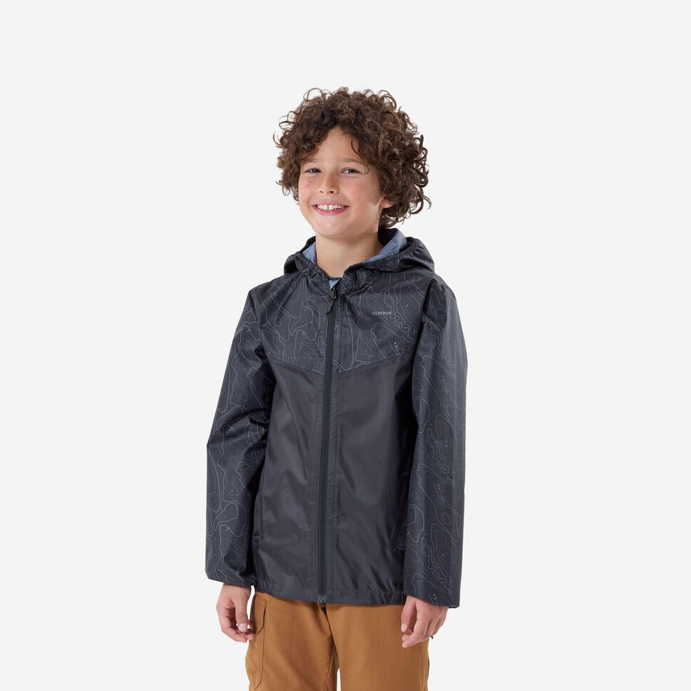 Quechua Kids' MH150 Waterproof Hiking Jacket ?C Ages 7?C15